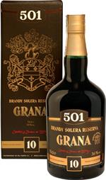 Brandy 501 krab.0,7l 36% 1/6 Grana