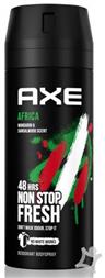 Deo spray AXE Africa 150ml.  1/6